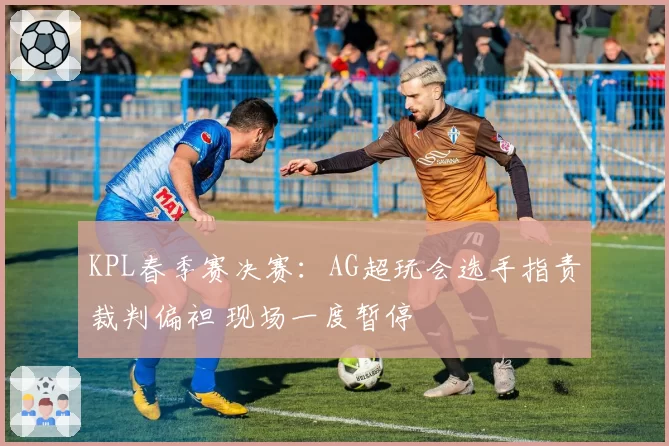 KPL春季赛决赛：AG超玩会选手指责裁判偏袒 现场一度暂停