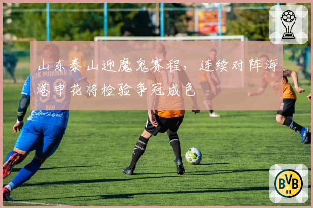 山东泰山迎魔鬼赛程，连续对阵海港申花将检验争冠成色